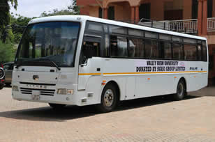 65 seater bus donated by SVANI Group limited