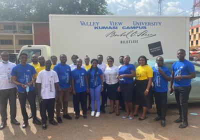 VVU Kumasi Campus Embarks on an “on the Street” Enrollment Campaign