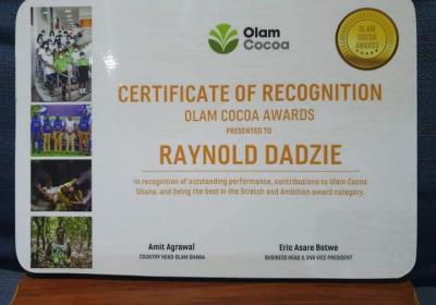 VVU Alumnus Sweeps Three Awards at Olam Ghana — photo 5