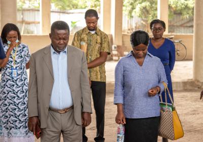 Inspection at Uncompleted Chapel Building — photo 14