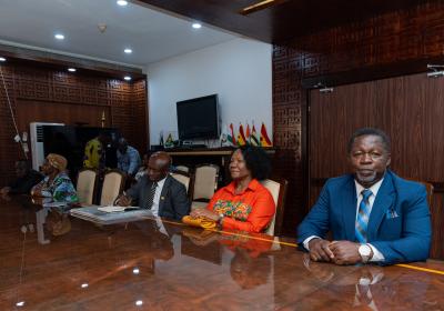 VVU Officers Pay Courtesy Visit to the Jubilee House — photo 25