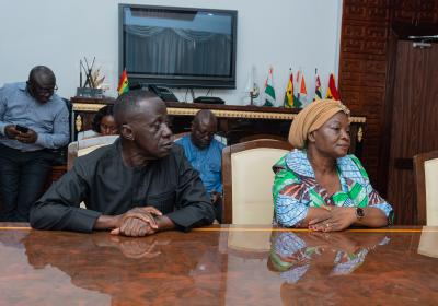 VVU Officers Pay Courtesy Visit to the Jubilee House — photo 24