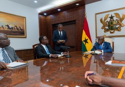 VVU Officers Pay Courtesy Visit to the Jubilee House — photo 21