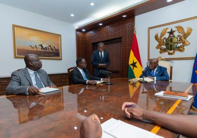 VVU Officers Pay Courtesy Visit to the Jubilee House — photo 20