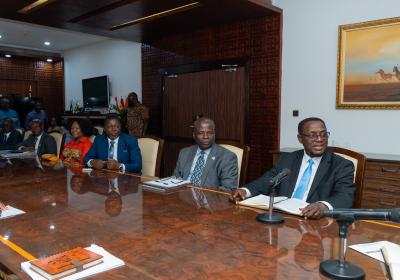 VVU Officers Pay Courtesy Visit to the Jubilee House — photo 16