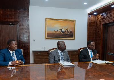 VVU Officers Pay Courtesy Visit to the Jubilee House — photo 15