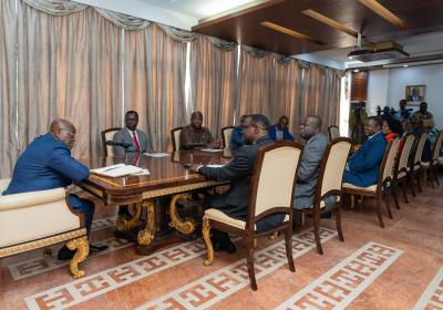 VVU Officers Pay Courtesy Visit to the Jubilee House — photo 13