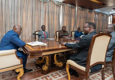 VVU Officers Pay Courtesy Visit to the Jubilee House — photo 12