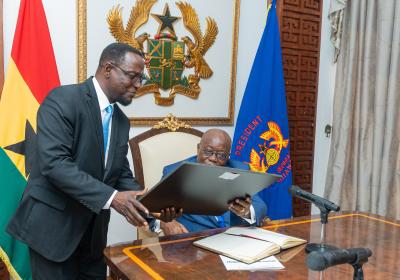 VVU Officers Pay Courtesy Visit to the Jubilee House — photo 11