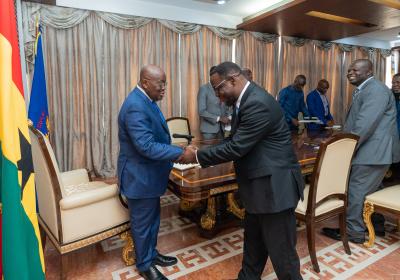 VVU Officers Pay Courtesy Visit to the Jubilee House — photo 8
