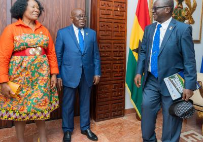 VVU Officers Pay Courtesy Visit to the Jubilee House — photo 5