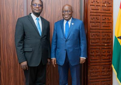 VVU Officers Pay Courtesy Visit to the Jubilee House — photo 1