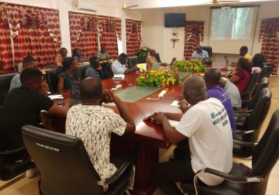 Some Officers Present at the Orientation