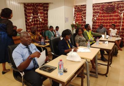 Some Officers Present at the Orientation