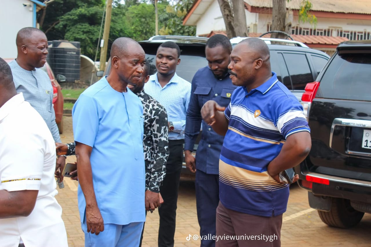 Hon. Joseph Akuerteh Tettey Donates 20 Streetlights to Valley View University Campus