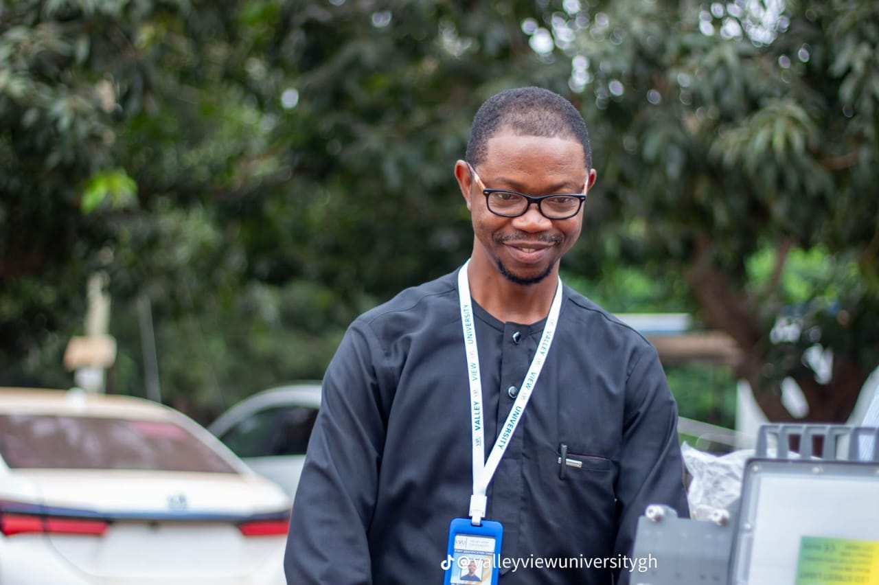 Hon. Joseph Akuerteh Tettey Donates 20 Streetlights to Valley View University Campus