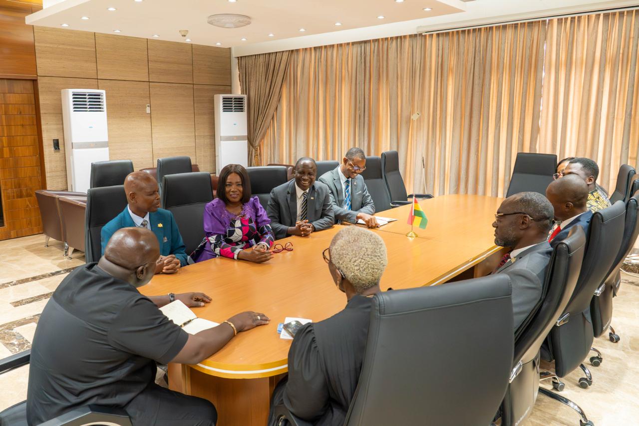 Valley View University Strengthens Ties with Government During Courtesy Visit to Jubilee House